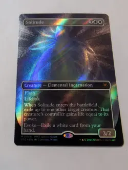 Solitude (Borderless) (Textured Foil) Special Guests Foil NM!!! - Image 1
