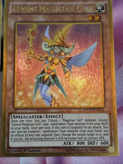 3X 🍋 Lemon Magician Girl - MVP1-ENG51 - Gold Rare 1st Edition YuGiOh Cards +1 - Image 4