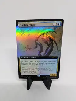 Opaline Sliver (Extended Art) MTG Secret Lair Drop Foil - NM - Image 1