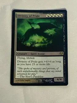 MTG FOIL Divinity of Pride Eventide Magic the Gathering - Image 1