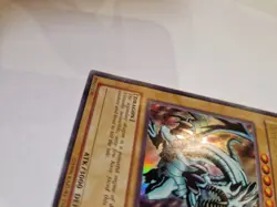 Blue-Eyes White Dragon LOB-001 Ultra Rare Original Print OG NA Yugioh Card - Image 5