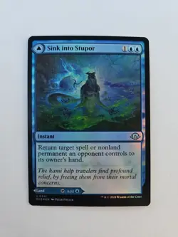 Magic: The Gathering Foil Sink Into Stupor Card Modern Horizons 3 - Image 1