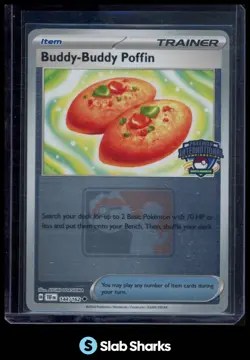 2024 POKEMON SV TEMPORAL FORCES #144/162 BUDDY-BUDDY POFFIN INTERNATIONAL - Image 1