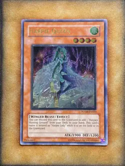 Yugioh Harpie Queen FOTB-EN020 Ultimate Rare LP - Image 1