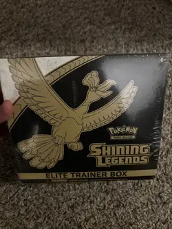 Pokemon TCG 2017 Sun & Moon Shining Legends Elite Trainer Box FACTORY SEALED - Image 1