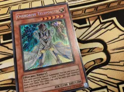 Overdrive Teleporter CSOC-EN083 Secret Rare LP Yugioh Card - Image 2