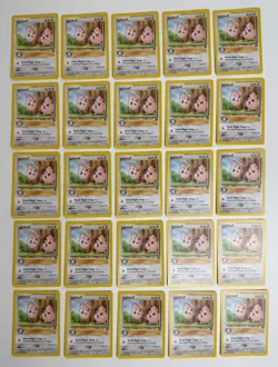 2001 WOTC POKEMON LEAGUE IGGLYBUFF #36 BLACK STAR PROMO LOT OF 25 UNPLAYED - Image 1