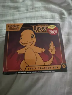 Pokemon Scarlet & Violet Obsidian Flames ETB Elite Trainer Box - NEW Sealed - Image 1