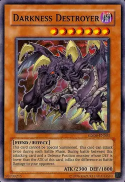 Near Mint Darkness Destroyer - GX06-EN003 - Super Rare - Limited Edition - YuGiO - Image 1