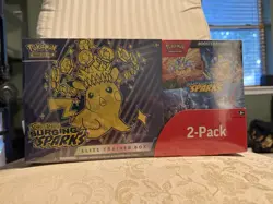 Pokemon Surging Sparks Elite Trainer Box + Booster Bundle Costco 2-pack - Image 1