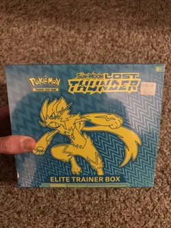 2018 POKEMON SUN & MOON LOST THUNDER ELITE TRAINER BOX ETB FACTORY SEALED - Image 1