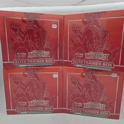 Pokemon TCG Sword & Shield: Battle Styles Elite Trainer Box Factory Sealed (x4) - Image 1