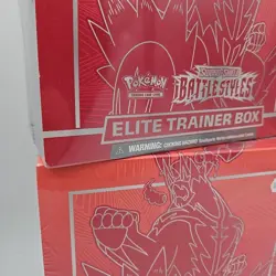 Pokemon TCG Sword & Shield: Battle Styles Elite Trainer Box Factory Sealed (x4) - Image 5