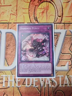 Dominus Purge Prismatic Secret Rare MP25-EN095 NM 1st Ed Yugioh - Image 1