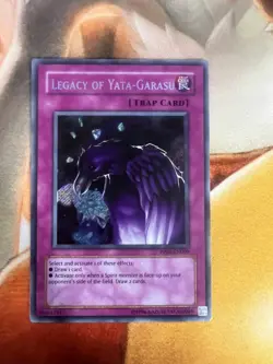 Legacy of Yata-Garasu PP01-EN009 Secret Rare Damaged Yugioh TCG - Image 1