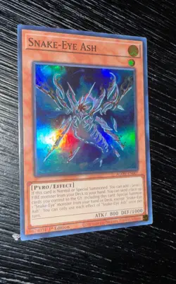Snake-Eye Ash - AGOV-EN007 - Near Mint NM - Super Rare - 1st Edition - Image 1