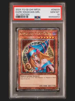 PSA 10 Dark Magician Girl | 1st Ed 25th Anniversary Tin Dueling Mirrors | QCSR | - Image 1
