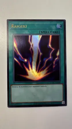 Raigeki LCKC-EN088 | Ultra Rare Unlimited | Near Mint - Image 1