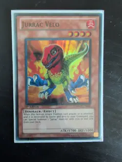 Jurrac Velo HA02-EN036 Hidden Arsenal 2 1st Edition - Image 1