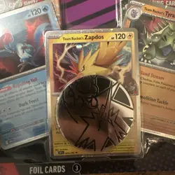 4x Pokemon 2 Pack Blister Pack - Team Rocket's Articuno, Zapdos & Tyranitar Card - Image 4