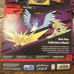 4x Pokemon 2 Pack Blister Pack - Team Rocket's Articuno, Zapdos & Tyranitar Card - Image 5