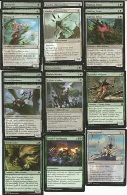 Green Eldrazi Scions MTG-Custom Casual Full 60 Card Deck-Magic the Gathering RTP - Image 2