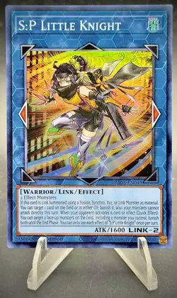 Yugioh! S:P Little Knight - RA03-EN049 - Super Rare - 1st Edition Near Mint, Eng - Image 1