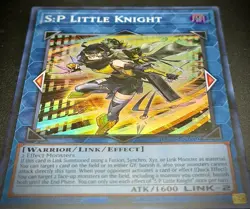 Yugioh! S:P Little Knight - RA03-EN049 - Super Rare - 1st Edition Near Mint, Eng - Image 2