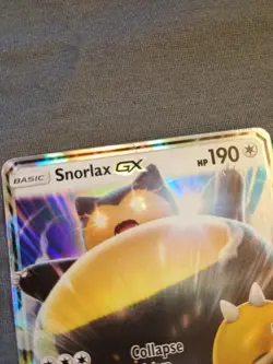 Snorlax GX - SM05 - Pokemon Sun & Moon Promo Ultra Rare Card LP - Image 2