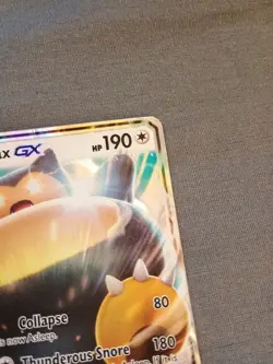 Snorlax GX - SM05 - Pokemon Sun & Moon Promo Ultra Rare Card LP - Image 3