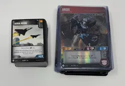 Transformers TCG Wave 1 Complete Set All 40 Character & 81 Battle Cards - Image 1