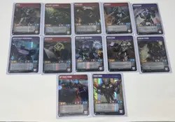 Transformers TCG Wave 1 Complete Set All 40 Character & 81 Battle Cards - Image 3