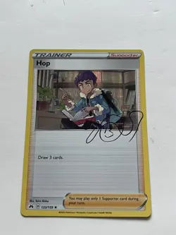 Hop 133/159 Holo Rare Crown Zenith Trainer Pokemon Card NM - Image 1