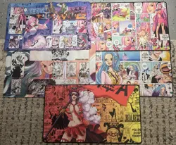 One Piece Card Game Custom Playmat Lot Of 5! Reiju Vivi Belo Betty Yamato - Image 1