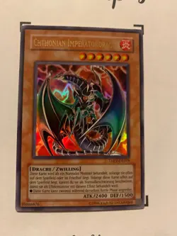 CHTONIAN IMPERATORDRACHE - TAEV-DE019 DEUTSCH Yu-Gi-Oh! CARD ULTRA RARE HOLO* - Image 2