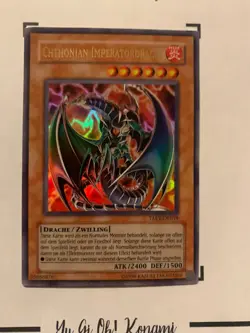 CHTONIAN IMPERATORDRACHE - TAEV-DE019 DEUTSCH Yu-Gi-Oh! CARD ULTRA RARE HOLO* - Image 3