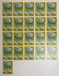 2000 WOTC POKEMON LEAGUE SCYTHER #45 BLACK STAR PROMO LOT OF 21 CARDS UNPLAYED - Image 1
