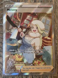 Melony GG64/GG70 Crown Zenith Galarian Gallery Pokemon Card LP - Image 1