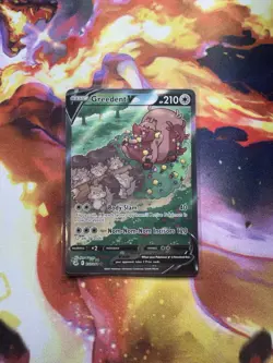 Greedent V Alt Art 257/264 Ultra Rare Fusion Strike Pokemon TCG Card Near Mint - Image 1