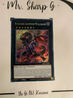 ROTAUGIGER LEUCHTFEUER-METALLDRACHE - 1. AUFLAGE RA01-DE038 DE Yu-Gi-Oh! SECRET - Image 3