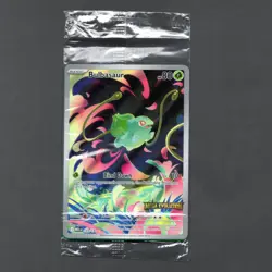 Pokemon TCG Mega evolutions Stamped Promo card - Bulbasaur 133/132 - NM - Sealed - Image 1