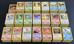 Massive Vintage Pokemon Card Lot: 2000+ Cards ALL WOTC ERA - Image 1
