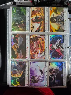 Full Set 36 Cards SR Rare Card Demon Slayer Wedding 3 Collectible Holo Foil CCG - Image 3