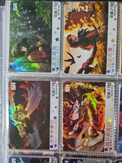 Full Set 36 Cards SR Rare Card Demon Slayer Wedding 3 Collectible Holo Foil CCG - Image 4