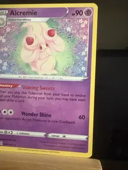 ALCREMIE - 81/185 Vivid Voltage - NM - Regular Rare - Pokemon TCG Card - Image 3