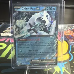 Chien-Pao ex SVP 030 Black Star Promo Pokemon TCG Card - Image 1