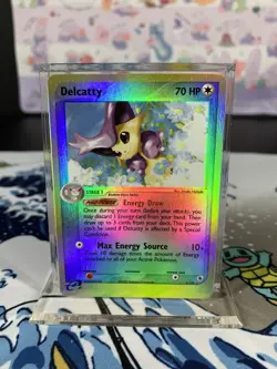 Pokemon Card Ex Ruby Sapphire Delcatty 5/109 Reverse Holo LP - Image 1