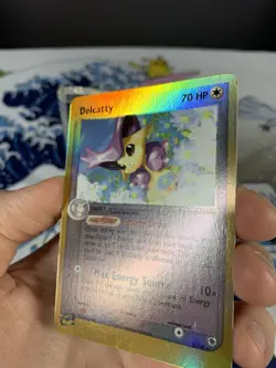 Pokemon Card Ex Ruby Sapphire Delcatty 5/109 Reverse Holo LP - Image 3