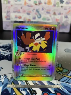 Pokemon Card Ex Ruby Sapphire Hariyama 8/109 Reverse Holo NM - Image 1