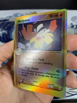 Pokemon Card Ex Ruby Sapphire Hariyama 8/109 Reverse Holo NM - Image 4